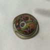Accroche clés aimanté pour sac CRÉATION UNIQUE "Mandala multi sur bronze" – Image 3
