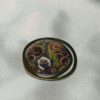 Accroche clés aimanté pour sac CRÉATION UNIQUE "Mandala multi sur bronze" – Image 2