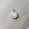 Broche aimantée "Petite horloge argentée" – Image 2