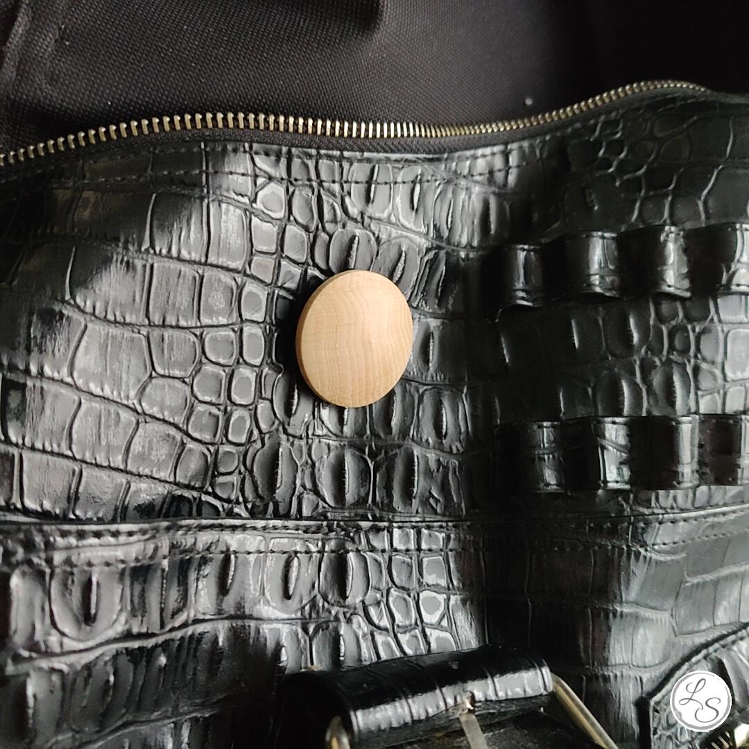 Accroche clés aimanté pour sac bois