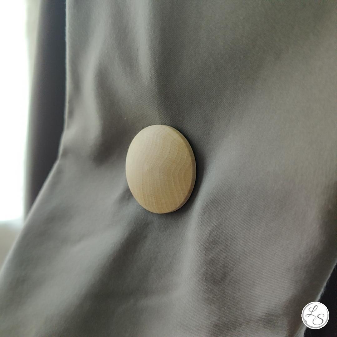 Accroche clés aimanté pour sac bois – Image 2