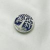 Broche aimantée "Arbre de vie bleu émail" – Image 4