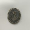 BROCHE AIMANTÉE CRÉATION UNIQUE "Camé bronze"