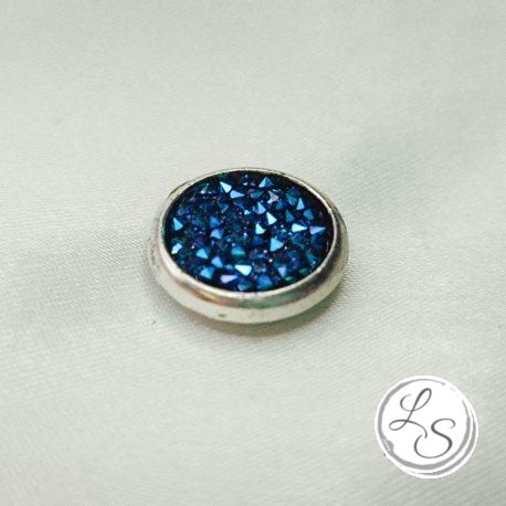 Broche aimantée "Petit Swarovski bleu élec" – Image 2