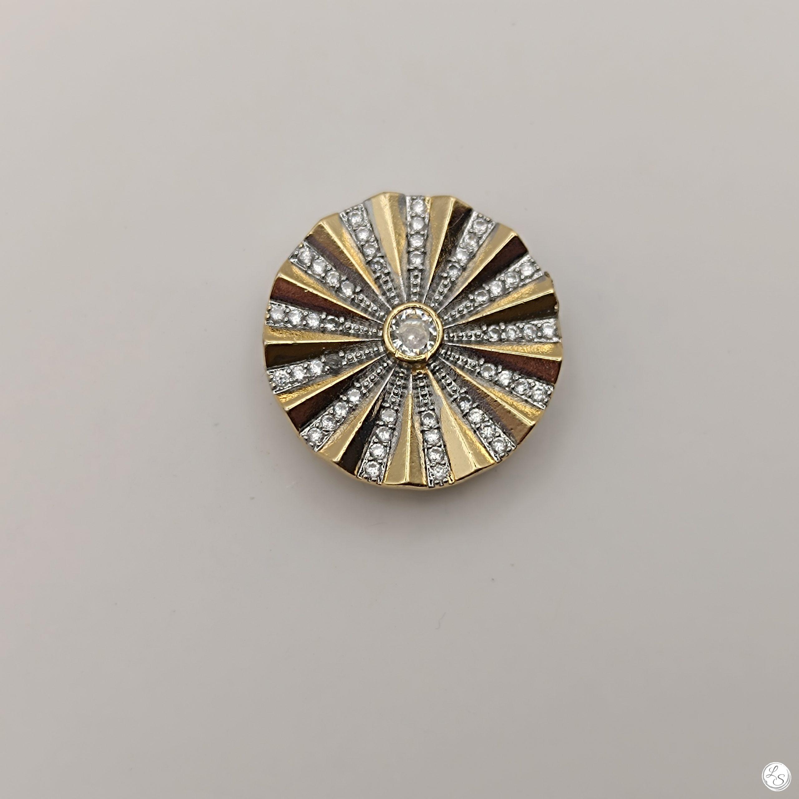 Broche aimantée " Éclat Solaire" – Image 2