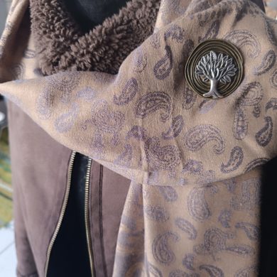 broche aimantée arbre de vie fixation aimantée