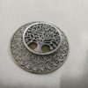 Broche aimantée "Médaillon vintage et son arbre de vie" – Image 3