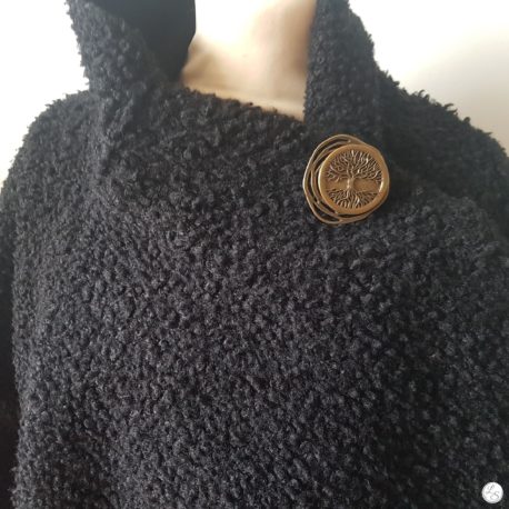 Broche aimantée "Arbre de vie tout bronze" – Image 2