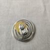 Broche aimantée "Chat cœur sur spirale" – Image 3