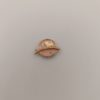 Broche aimantée "Chat doré sur fond rose" – Image 2
