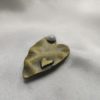 Broche aimantée "Cœur bronze blanc" – Image 2