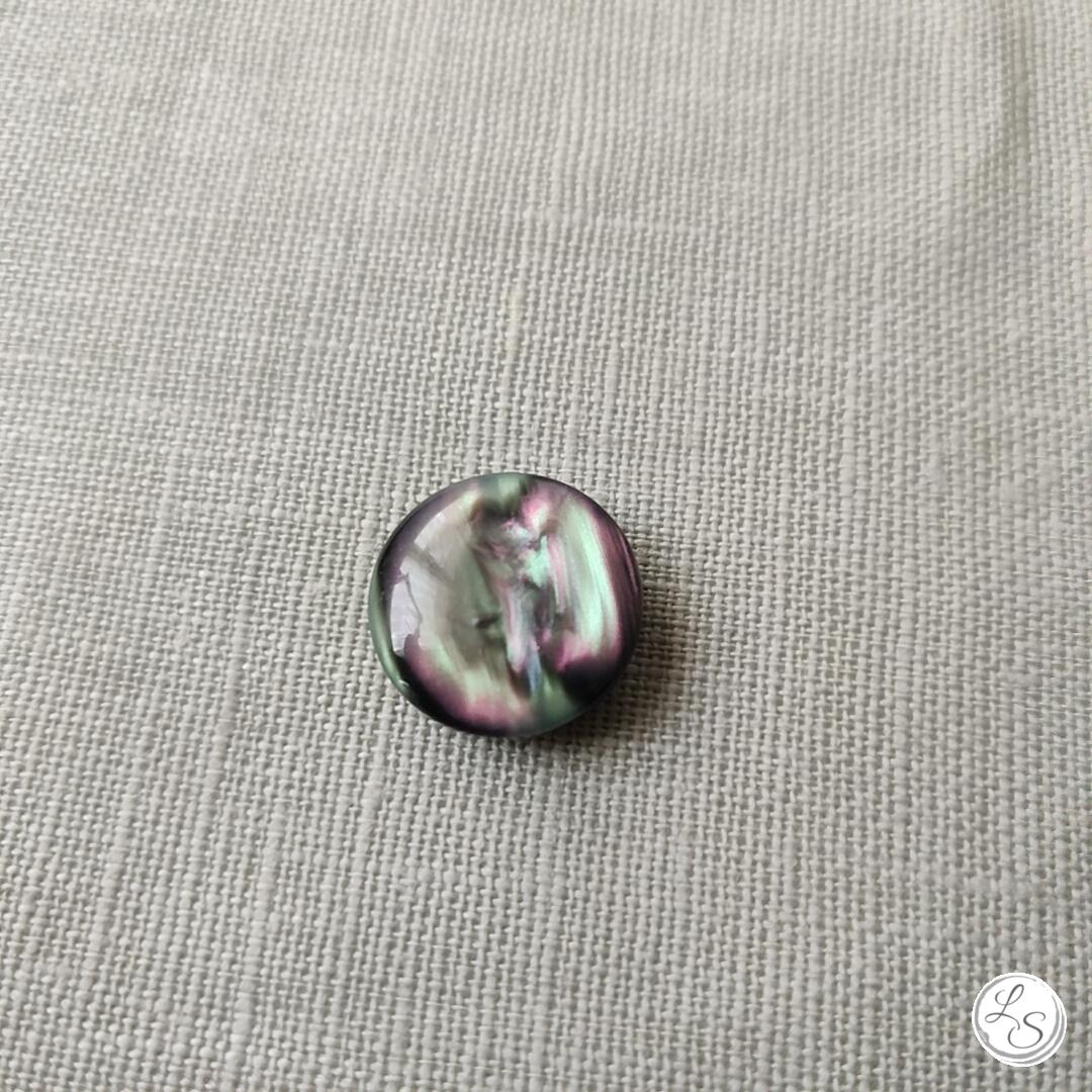 Broche aimantée "Dôme effet relief"