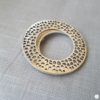 Broche aimantée "Double anneaux argenté" – Image 2