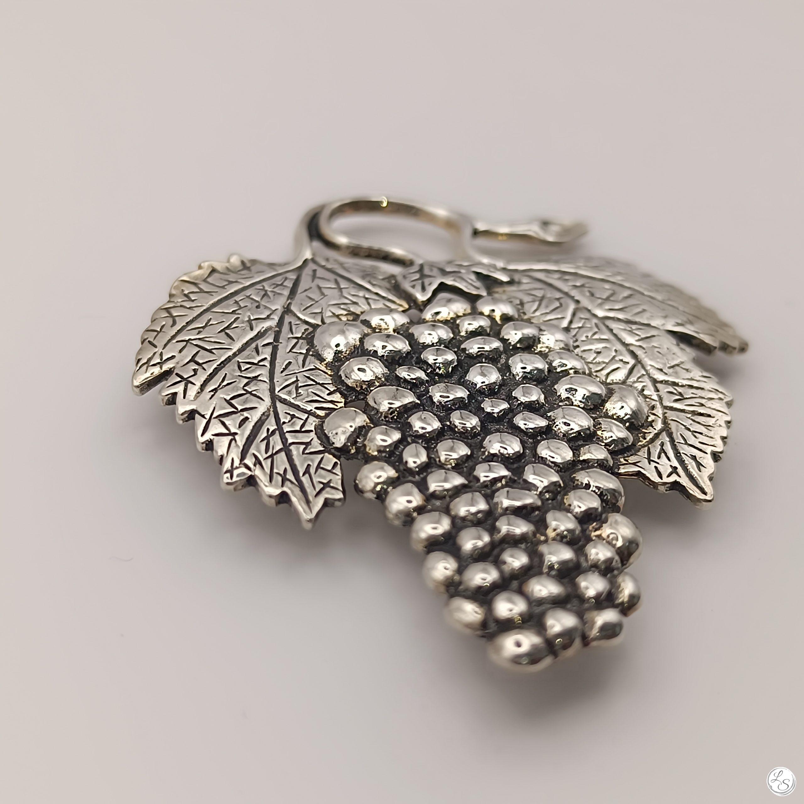 Broche aimantée "Feuille vigne" – Image 4