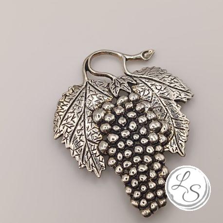 Broche aimantée "Feuille vigne" – Image 3