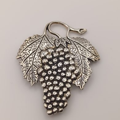 Broche aimantée "Feuille vigne"