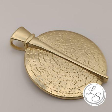 Broche aimantée "Grande Fibule dorée" – Image 2