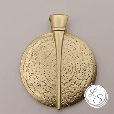 Broche aimantée "Grande Fibule dorée" – Image 4