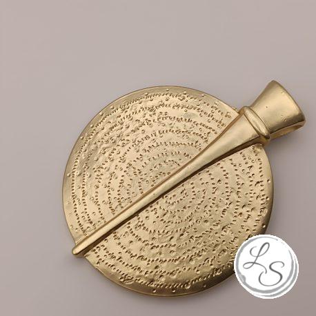 Broche aimantée "Grande Fibule dorée" – Image 3