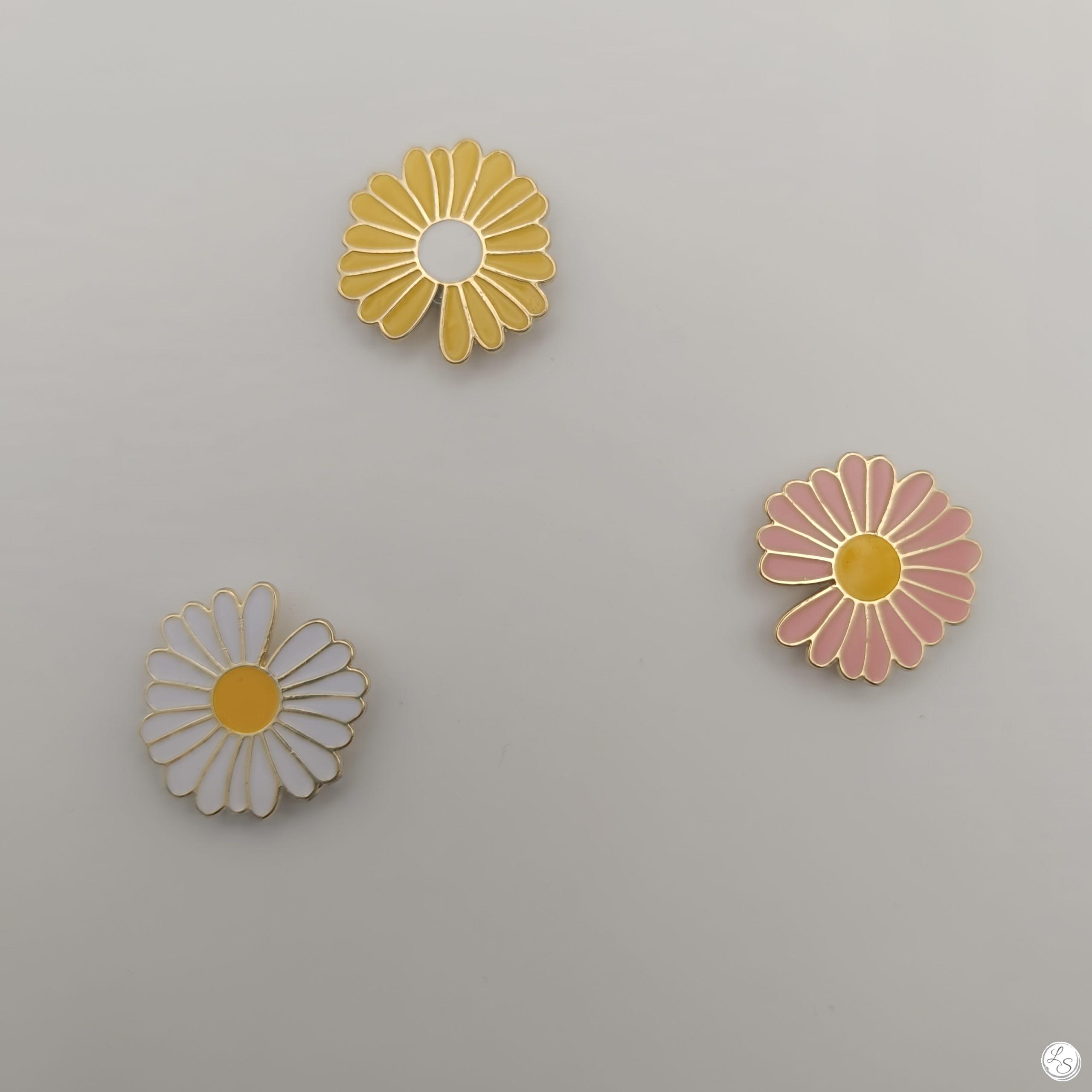 broche aimantée sans percer les vêtements fleur marguerite lulushop