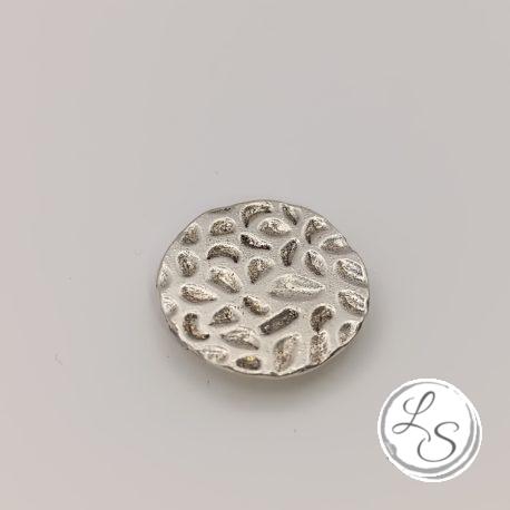 Broche aimantée "Argenté martelé" – Image 2
