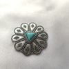 Broche aimantée "Médaillon imitation turquoise" – Image 2