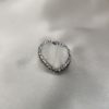 Broche aimantée "Feuille nacre"