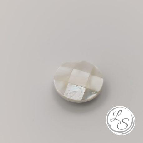Broche aimantée "Nacre mosaïque"