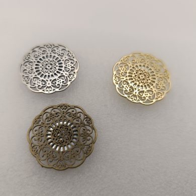 Broche aimantée "Petite Rosace"