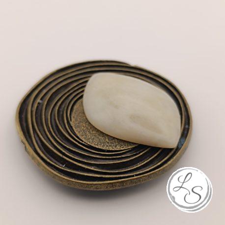 BROCHE AIMANTÉE CRÉATION UNIQUE  "Pierre de Lune" – Image 5