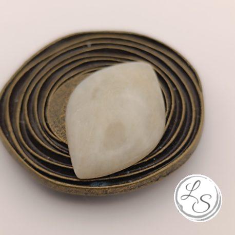 BROCHE AIMANTÉE CRÉATION UNIQUE  "Pierre de Lune"