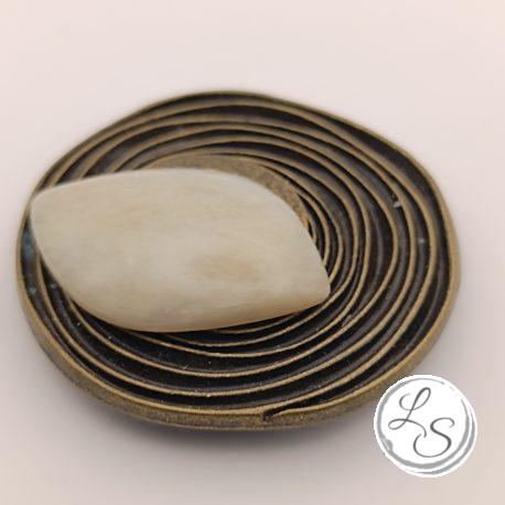 BROCHE AIMANTÉE CRÉATION UNIQUE  "Pierre de Lune" – Image 4