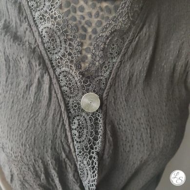 Broche aimantée "Spirale"