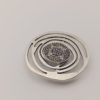 Broche aimantée "Spirale argentée celtique" – Image 2