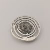 Broche aimantée "Spirale argentée celtique" – Image 4