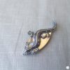Broche aimantée "Salamandre argentée" – Image 3