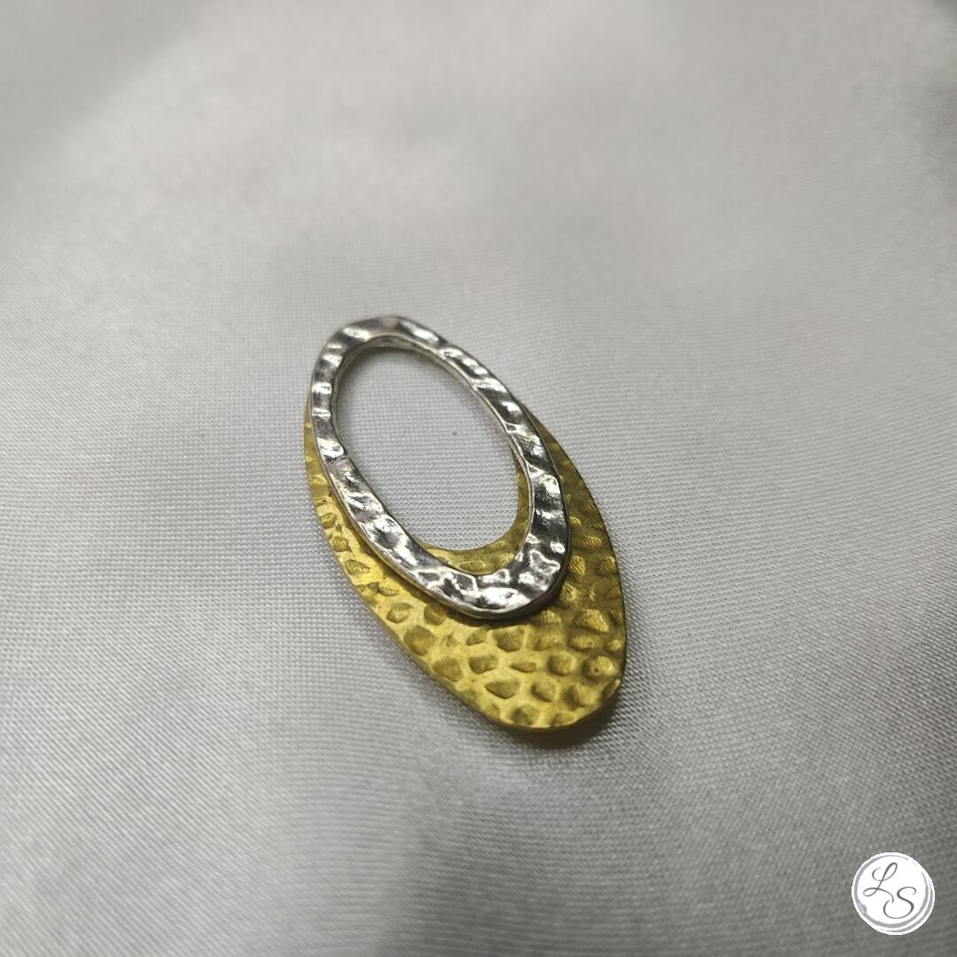 Broche aimantée "Porte lunettes doré argenté" – Image 4