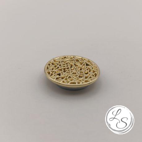 Broche aimantée "Filigrane doré" – Image 2