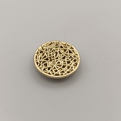 Broche aimantée "Filigrane doré"